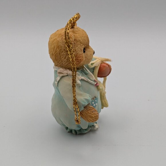 Cherished Teddies Baby Boy's First Christmas Hanging Ornament (913014) 1993 - Picture 3 of 9